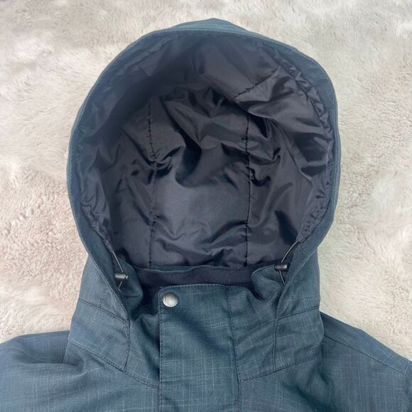 Burton Dry Ride Waterproof Snowboard Ski Jacket Gray Womens Small Zipper Pockets - Picture 12 of 13